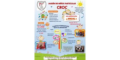 JARDIN DE NIÑOS PARTICULAR C.R.O.C.