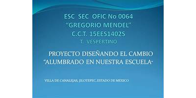 OFIC NO 0064 "GREGORIO MENDEL"