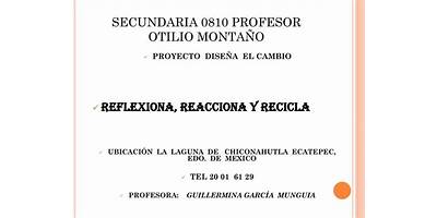 OFIC NO 0810 "PROFR. OTILIO MONTAÑO"