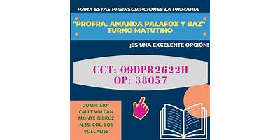 PROFRA. AMANDA PALAFOX Y BAZ