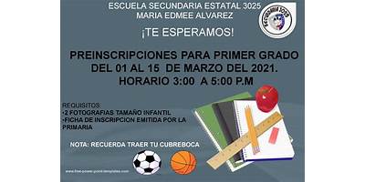 SECUNDARIA ESTATAL 3025 CENTRO ESCOLAR MA EDMEE ALVAREZ