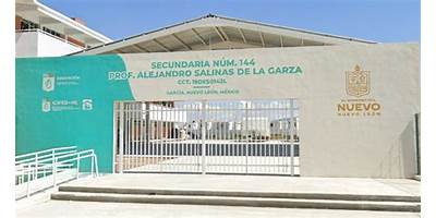 SECUNDARIA NUM. 144 PROFR. ALEJANDRO SALINAS DE LA GARZA