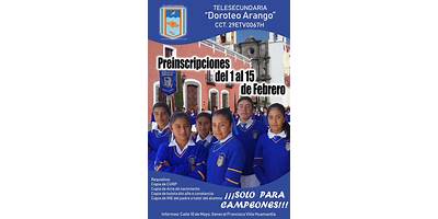 TELESECUNDARIA 27 DOROTEO ARANGO