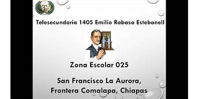 TELESECUNDARIA 749 EMILIO RABASA ESTEBANELL