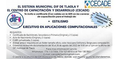 CENTRO DE CAPACITACION Y DESARROLLO CECADE TLAOLA