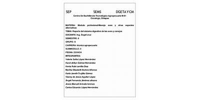 CENTRO DE BACHILLERATO TECNOLOGICO AGROPECUARIO NUM. 91