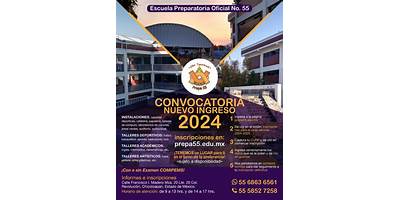 ESCUELA PREPARATORIA OFICIAL NÚM. 55