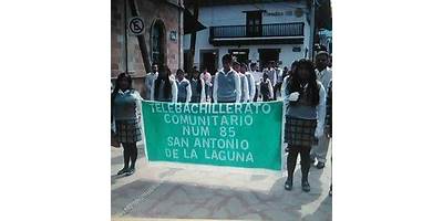 TELEBACHILLERATO COMUNITARIO NÚM. 85, SAN ANTONIO DE LA LAGUNA, DONATO GUERRA