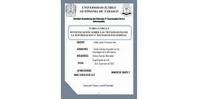 DIVISIÓN ACADÉMICA DE CIENCIAS Y TECNOLOGÍAS DE LA INFORMACIÓN