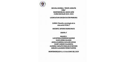 ESCUELA NORMAL "PROFR. SERAFIN PEÑA"